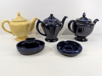 (5) Hall Pottery
