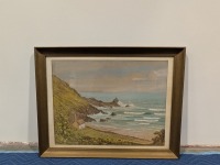 H. H. Bincley "Lamorna Cove" Watercolor
