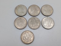 (7) 1921 Morgan $1 Coins