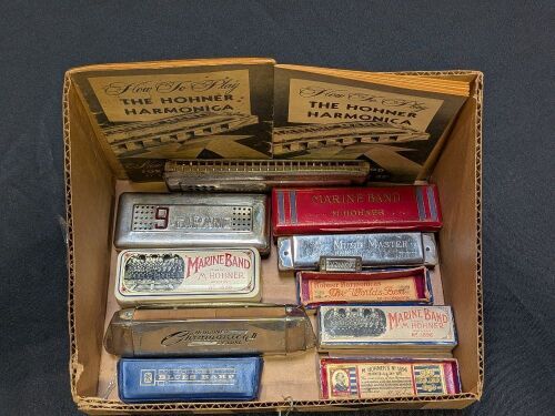 Assorted Hohner Harmonicas