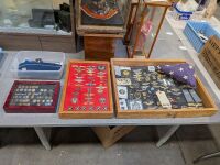 Assorted Military-Style Medals & More