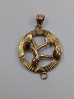 14K Yellow Gold Pendant