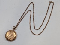 Waltham Keystone Gold Pocket Watch