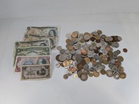 Foreign Paper Notes & Coins
