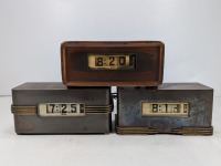 (3) Lawson Electric Clocks