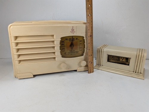 Emerson Radio & Pennwood Clock