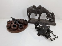 "The Last Drop" Cast Metal Sculpture & More