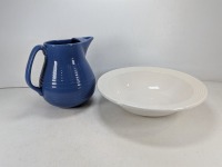 (2) Bauer Pottery
