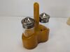 Bakelite Salt & Pepper Shakers - 4