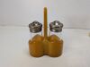 Bakelite Salt & Pepper Shakers - 6