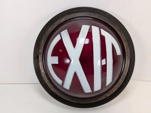 Gruber Lighting "Exit" Sign