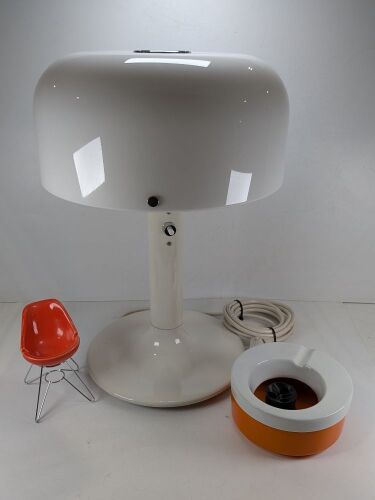 Mid-Century Lamp & Ashtray's