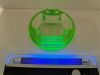 (2) Uranium Glass Ashtrays - 5