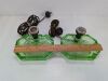 (2) Uranium Glass Lighters - 2