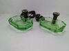 (2) Uranium Glass Lighters - 3
