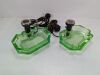 (2) Uranium Glass Lighters - 4