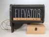 Metal Light-Up "Elevator" Sign w/ Switch - 6