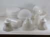 Milk Glass Like Lamp Shades