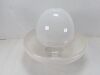 Milk Glass Like Lamp Shades - 9