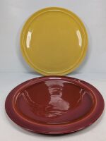 (2) Pacific Ceramic Platters