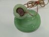 Electric Jadeite & Other Lighters w/ Ashtray's - 8