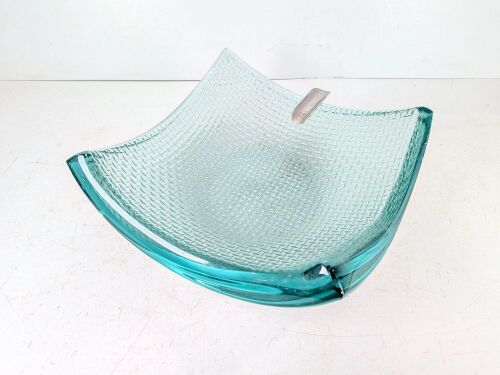 Stephen Schlanser Art Glass Ashtray
