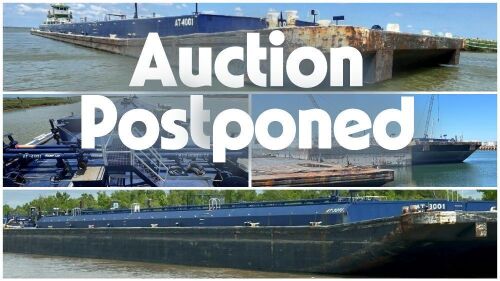AUCTION POSTPONED - 1995 296.5' Conrad Inland Tank Barge "AT-2001" (New Orleans, LA) - 2025233090000801-005-0000
