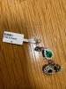 18K Gold, Emerald & Diamond Earrings (Pompano Beach, FL) - 8