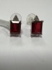 18K Gold, Ruby & Diamond Earrings (Pompano Beach, FL) - 2