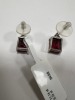 18K Gold, Ruby & Diamond Earrings (Pompano Beach, FL) - 6