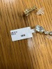18K Gold, Aquamarine & Diamond Earrings (Pompano Beach, FL) - 7