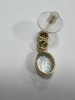 18K Gold, Aquamarine & Diamond Earrings (Pompano Beach, FL) - 5