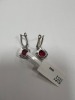 18K Gold, Ruby & Diamond Earrings (Pompano Beach, FL) - 11