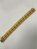 24K Gold Plated, Sterling Silver & Diamond Bracelet (Pompano Beach, FL)
