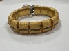 24K Gold Plated, Sterling Silver & Diamond Bracelet (Pompano Beach, FL) - 8