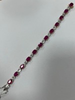 18K gold, Ruby & Diamond Bracelet (Pompano Beach, FL)