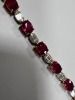 18K gold, Ruby & Diamond Bracelet (Pompano Beach, FL) - 4