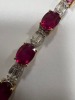 18K gold, Ruby & Diamond Bracelet (Pompano Beach, FL) - 7