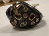 18K Gold Plated, Sterling Silver, Sapphire & Diamond Ring (Pompano Beach, FL) - 6
