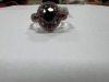 18K Gold, Black Diamond, Ruby Ring (Pompano Beach, FL) - 2