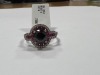 18K Gold, Black Diamond, Ruby Ring (Pompano Beach, FL) - 19