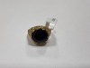 18K Gold, Sapphire & Brown Diamond Ring (Pompano Beach, FL) - 6