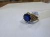 18K Gold, Sapphire & Brown Diamond Ring (Pompano Beach, FL) - 16