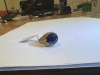 18K Gold, Sapphire & Brown Diamond Ring (Pompano Beach, FL) - 20