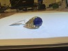 18K Gold, Sapphire & Brown Diamond Ring (Pompano Beach, FL) - 21