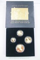 2022 US Americana Eagle Gold 4-Proof Set (Laredo, TX)