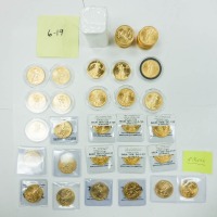 (46) 1 0z. American Eagle Gold Coins (Laredo, TX)