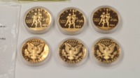 1984 Liberty Olympic $10 Dollar Gold Coins (Laredo, TX)