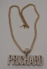 14K Gold & Diamond Necklace with Pendant (Pompano Beach, FL)