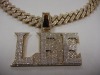 10K Gold & Diamond Chain & Pendant (Pompano Beach, FL) - 4